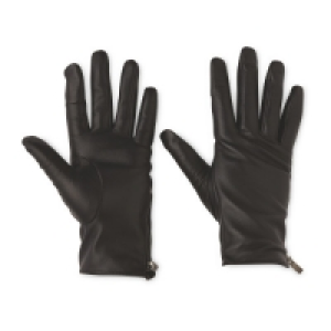 Avenue Ladies Zip Leather Gloves