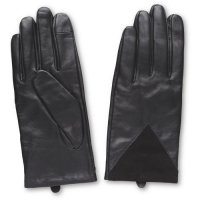Aldi  Avenue Ladies Suede Patch Gloves