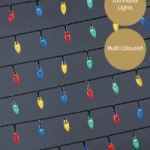 Aldi  100 LED Multicoloured Cones