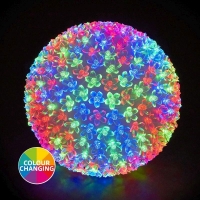 QDStores  300 LED Multicolur Outdoor Animated Cherry Ball Light Mains 