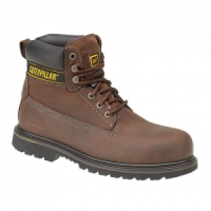 Caterpillar CAT Holton SB Safety Boot - Brown Size 8 £69.00