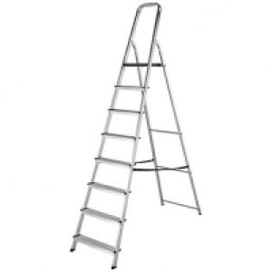 Werner High Handrail 8 Tread Aluminium Stepladder £90.00
