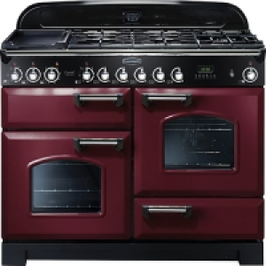 Rangemaster Classic Deluxe 110cm Dual Fuel Range Cooker - Cr £2,399.00