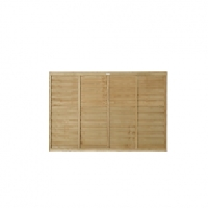 Forest Garden Pressure Treated Overlap Fence Panel - 6ft x 4 £175.00