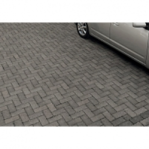 Wickes  Marshalls Driveline Priora Block Paving - Charcoal 200 x 100