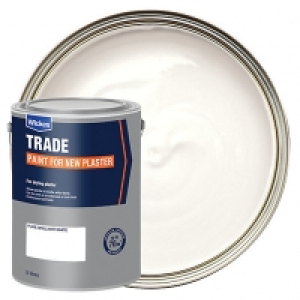 Wickes Trade Emulsion Paint for New Plaster - Pure Brilliant £14.00