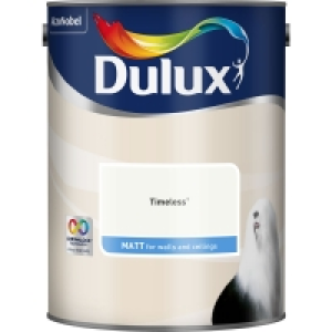 Dulux Matt Emulsion Paint Timeless 5L £20.00