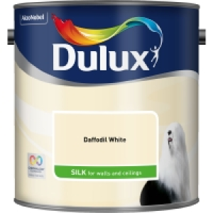 Dulux Silk Emulsion Paint Daffodil White 2.5L £13.00