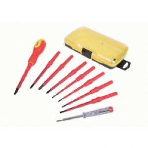 Wickes Multi Bit VDE 9 Piece Screwdriver £15.00