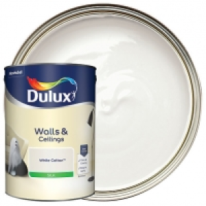 Dulux - White Cotton - Silk Emulsion Paint 5L £26.00