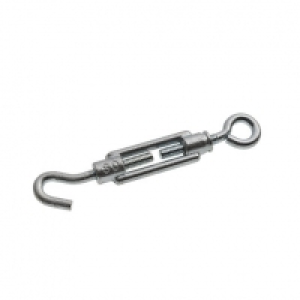 Wickes Bright Zinc Plated Turnbuckle Hook & Eye 6mm £1.89
