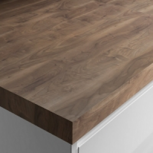 Wickes Wood Effect Laminate Worktop - Romantic Walnut 600mm