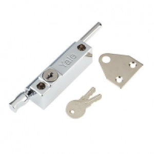 Yale P-124-CH Multi-purpose Door Bolt - Chrome £17.29