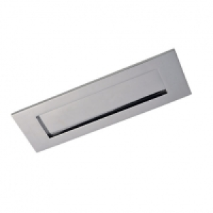 Wickes Letter Plate - Chrome 308 x 96mm £19.90
