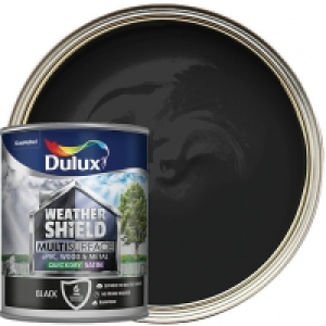 Dulux Weathershield Exterior Multi Surface Quick Dry Satin P £26.00