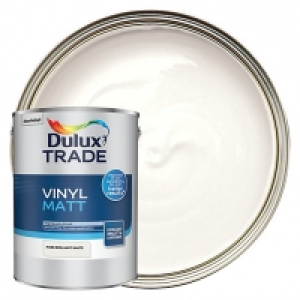 Dulux Trade Vinyl Matt Emulsion Paint - Pure Brilliant White £33.00