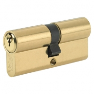 Yale P-ED4045-PB Euro Profile Cylinder Lock - Brass 40 x 10  £18.99