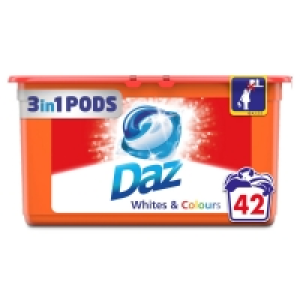 Wilko  Daz Whites and Colours Liquitabs 42 Washes
