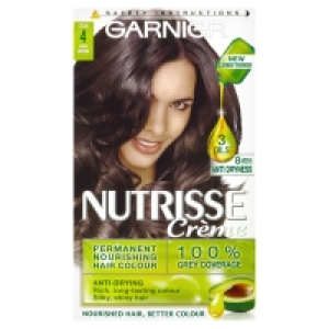 Garnier Nutrisse Cocoa Dark Brown 4 Permanent Hair Dye £5.00