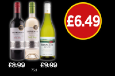 Trivento Argentina Malbec, Trivento Argentina Reserve Pinot  £6.49