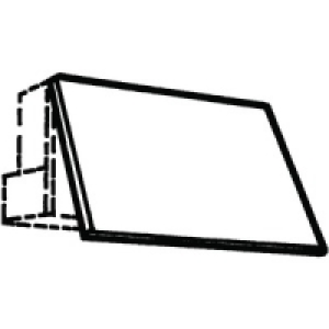 Wickes Calgary Cooker Hood Door 600x437mm £82.00