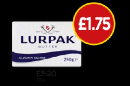 Lurpak Butter £1.75