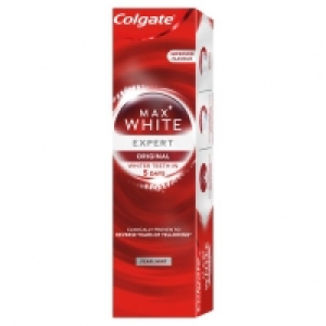 Colgate Max Pearl Mint Whitening Toothpaste 75Ml £5.00