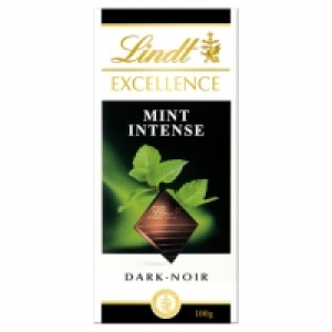 Tesco  Lindt Excellence Mint Intense 100G