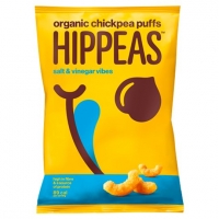 Tesco  Hippeas Organic Chickpea Puffs Salt & Vinegar 78G
