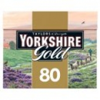 Asda Taylors Of Harrogate Yorkshire Tea Gold 80 Tea Bags