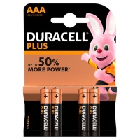 Tesco  Duracell Plus AAA 4 Pack