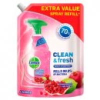 Asda Dettol Clean & Fresh Multipurpose Spray Refill Pomegranate & Lime