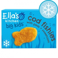 Tesco  Ellas Kitchen Big Kids Cod Fishies With Vegetable 200G