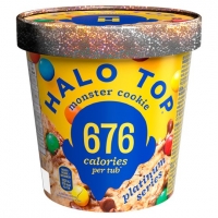 Tesco  Halo Top Monster Cookie Ice Cream 473Ml