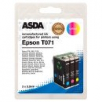 Asda Asda Epson T071 Colour Ink Cartridges