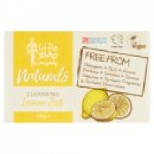 Little Soap Company Natural Bar Soap Cleansing Lemon Zest