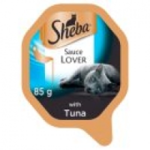 Sheba Sauce Lover Tuna in Sauce Adult Cat Food Tray
