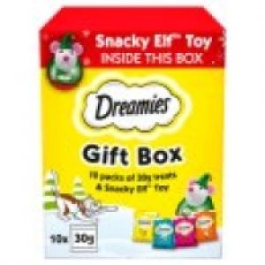 Dreamies Cat Treat Christmas Box