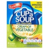Asda Batchelors Cup a Soup Cream of Vegetable with Croutons