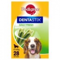 Asda Pedigree Dentastix Fresh Adult Medium Dog Treat Dental Chews 28 Stick