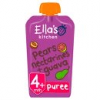 Asda Ellas Kitchen Pears, Nectarine & Guava 4+ Months