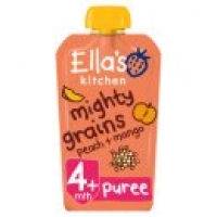 Asda Ellas Kitchen Mighty Grains Peach & Mango Puree 4+ Months