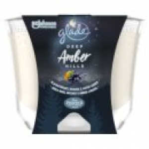 Glade Large Candle, Amber Hills