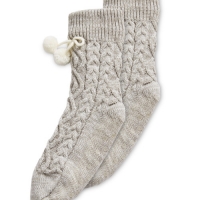 Aldi  Grey Ladies Winter Boot Socks