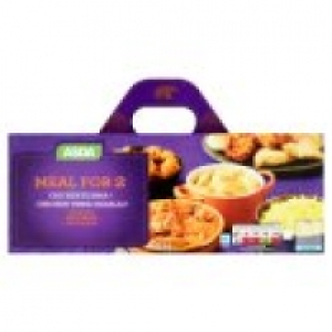 Asda Asda Indian Chicken Korma and Chicken Tikka Masala Meal for 2