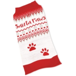 Aldi  Pet Collection Santa Paws Jumper