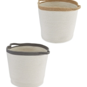 Aldi  Fabric Storage Bucket