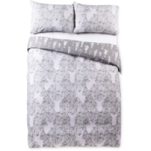 Aldi  Reindeer Double Novelty Duvet Set