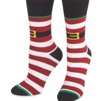 Aldi  Childrens Christmas Socks Stripes