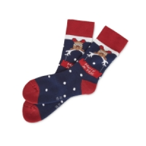 Childrens Christmas Socks Reindeer